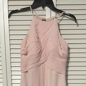 Azazie Blush Pink Bridesmaid Dress
